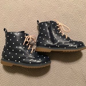 Old Navy Polka Dot Toddler Boots
